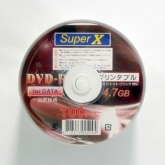 新品未開封！1枚あたり10円！SuperX1回書き込み用プリンタ...