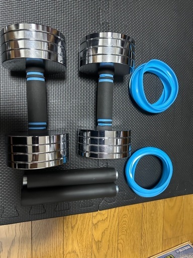 northdeer可変ダンベル10kg×2バーベル付き