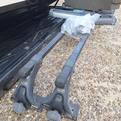 ルーフBOX　and　スノーボードキャリアの画像