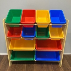 おもちゃ箱　収納　ラック　お片付けボックス
