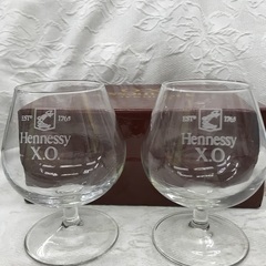 Hennessy X.O ﾍﾟｱﾐﾆｸﾞﾗｽ