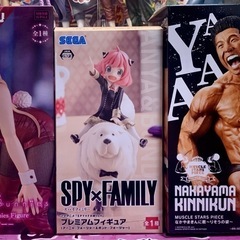 プライズフィギュア　1点1500円の画像