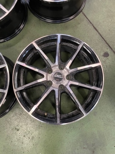 Ａ-TECH SCHNEIDER17インチ×7J +48 5H PCD114.3アルミホイール