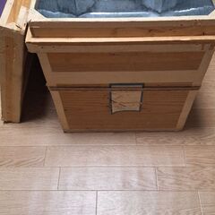 お譲りします　昭和レトロ　茶箱2箱