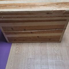 お譲りします　昭和レトロ　茶箱2箱の画像