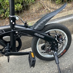 折りたたみ自転車 16インチの画像