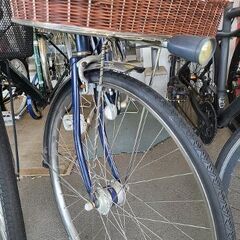 ★店頭にて試乗可★ J7387　ブリヂストン　シティサイクル　カジュナ　アメリカンブルー　27ｲﾝﾁ　3段変速　オートライト　【リユースのサカイ柏店】　 中古自転車 　流山市 中古自転車 松戸市 中古自転車 我孫子市 中古自転車 船橋市 中古自転車 守谷市 中古自転車 取手市 中古自転車　参考価格89,000円の画像
