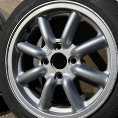 ホイール タイヤ付き 155/55/R14の画像