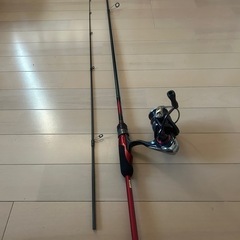 釣り　釣具　ロッド、リール　月下美人 セット の画像
