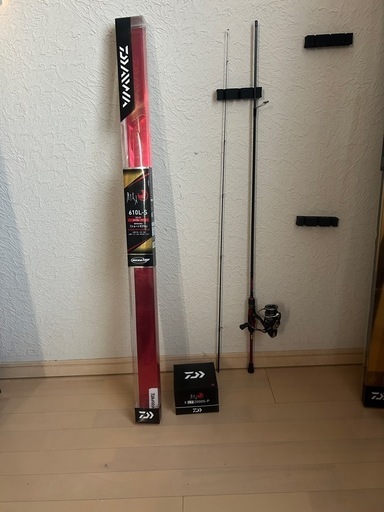 釣り　釣具　ロッド、リール　月下美人 セット