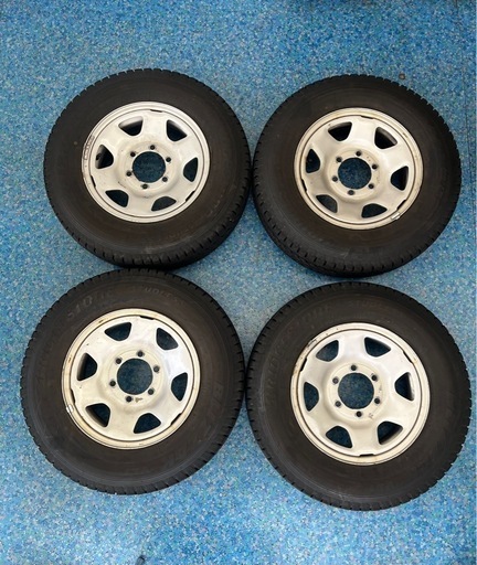 195/80R15 ホイール付スタッドレスタイヤ4本セット