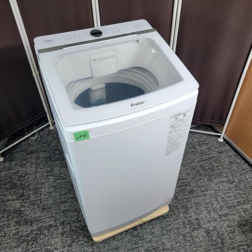 ‍♂️h060825売約済み❌6826‼️配送設置は無料‼️最新2021年製✨洗剤自動投入モデル✨AQUA 9kg 洗濯機 インバーター付きモデル
