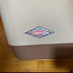 値下げしました コールマン スチールベルトクーラー バターナッツの画像