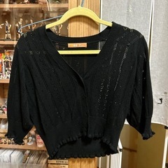 決まりました😊ショートカーディガン/フリーサイズ