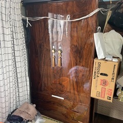 8月末まで　鏡面仕上げタンス②
