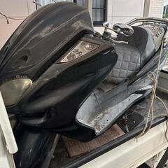 マジェスティ250　エンジン始動確認　現状車　部品取りにどうぞ！