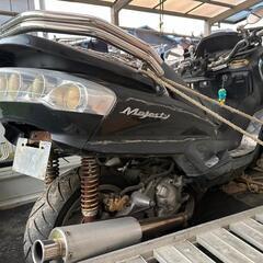 マジェスティ250　エンジン始動確認　現状車　部品取りにどうぞ！の画像