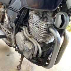 動画あり　ホンダGB400TT　鍵・書類有り　電気系統確認済み　期間限定値引き！の画像