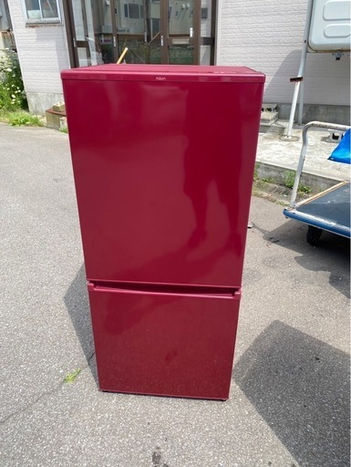 アース万代店　説明文に特典あり！美品 中古★AQUA 168L 冷凍食品をたっぷりストック!!58L大容量冷凍室 ２ドア冷蔵庫【AQR