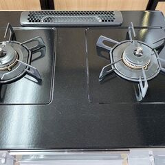 新品未使用品　都市ガス　ノーリツ　12A　13A　2口ガステーブル　ガスコンロ　幅60cmの画像