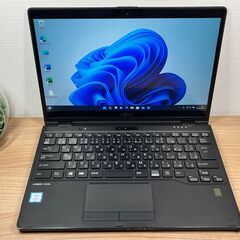 タッチパネル〉0745 富士通 Fujitsu Lifebook U939X/C 8GB/SSD256 軽量