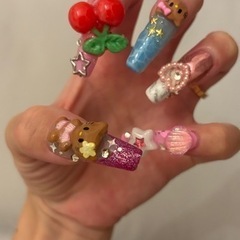 オーダーネイルチップ・3dパーツ作成可能です✨発送可
