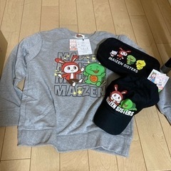 【8/17に処分します】まいぜんシスターズ　トレーナー　ポーチ　帽子