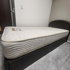 シモンズ シングルベッド マットレス込みの画像