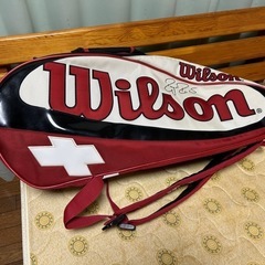 引越　8月土日限定　Wilsonラケットバッグ　フェデラーモデル...
