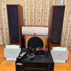 DENONアンプ＋スピーカー