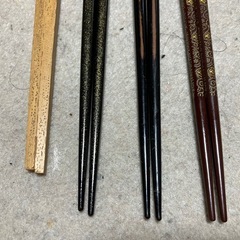 塗り箸　竹箸　7膳　セットの画像