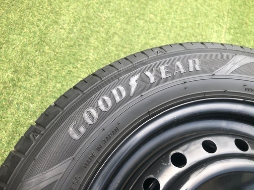 155/65R13 グッドイヤー2023 鉄ホイール