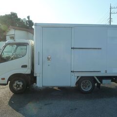 H.29年 日野 デュトロ 2tパネルバンAT ホワイト  オートマ　バックカメラ　ETC2.0　左電格ミラー　ラッシングレール2段　集中ドアロック　ABS　エアバッグ　検付き1年　　16874の画像