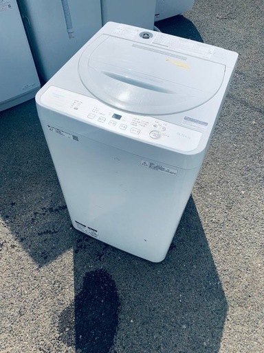 ♦️ SHARP 電気洗濯機【2018年式】ES-GE5C-W