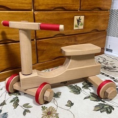 木の自転車
