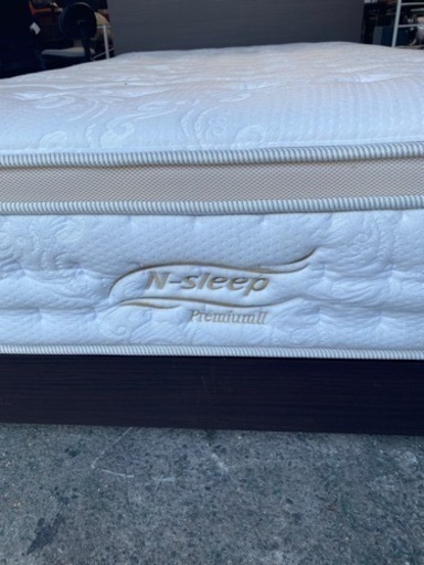 ?☘️大阪市から阪南市まで配達設置無料?N-SLEEP セミダブルマットレスセット?保証有り