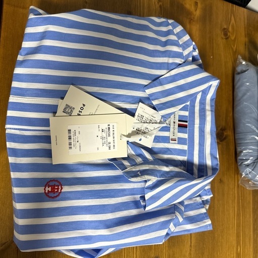 (W) (トミーヒルフィガー) バルーンシャツワンピース