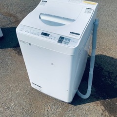 ♦️ SHARP電気洗濯乾燥機【2020年式】ES-TX5D-S