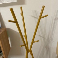 IKEA EKRAR エクラール ポールハンガー ダークイエロー 