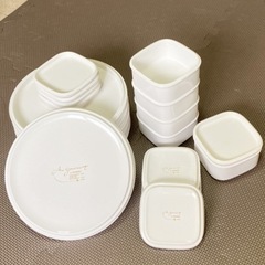 半額にしました‼すぐ売りたい美品🧡お店で使用するような食器セットの画像