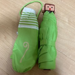 可愛いおサルの折りたたみ傘の画像