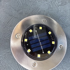 PORT CHARLOTTE  空き瓶利用　卓上ライト　手作り品の画像