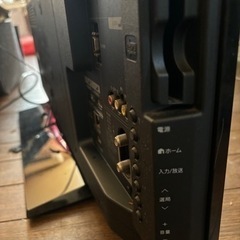 シャープ32インチテレビの画像