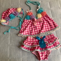 水着　女の子　80cm