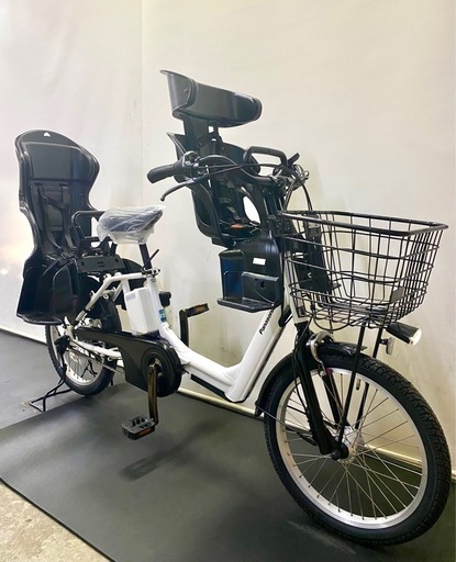 1都4県全域送料無料　業界最長12ヶ月保証　電動アシスト自転車　パナソニック　ギュットアニーズ　新型　20インチ 子供乗せ