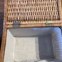 2個セット‼️　籠　カゴ　ピクニック　収納などに！の画像