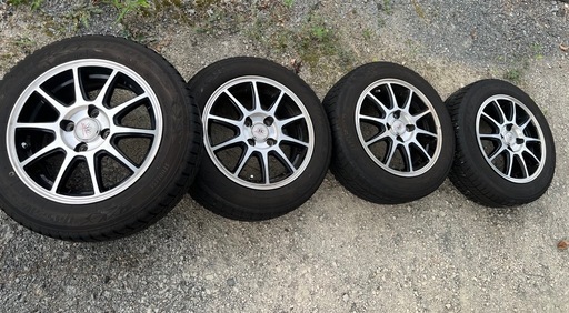 タンク　ルーミー等　14インチ　タイヤホイール　スタッドレス