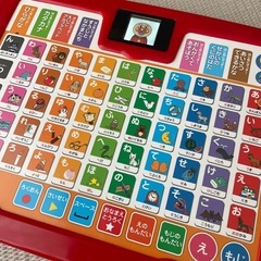 【お話中】アンパンマン カラーキッズタブレットの画像
