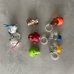 おもちゃ　カプセルトイ　ちいかわ　ポンキッキーズ　ミッフィー　ボリス