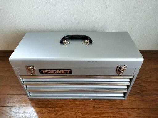 再値下げ　SIGNET 3段チェスト　Tool BOX